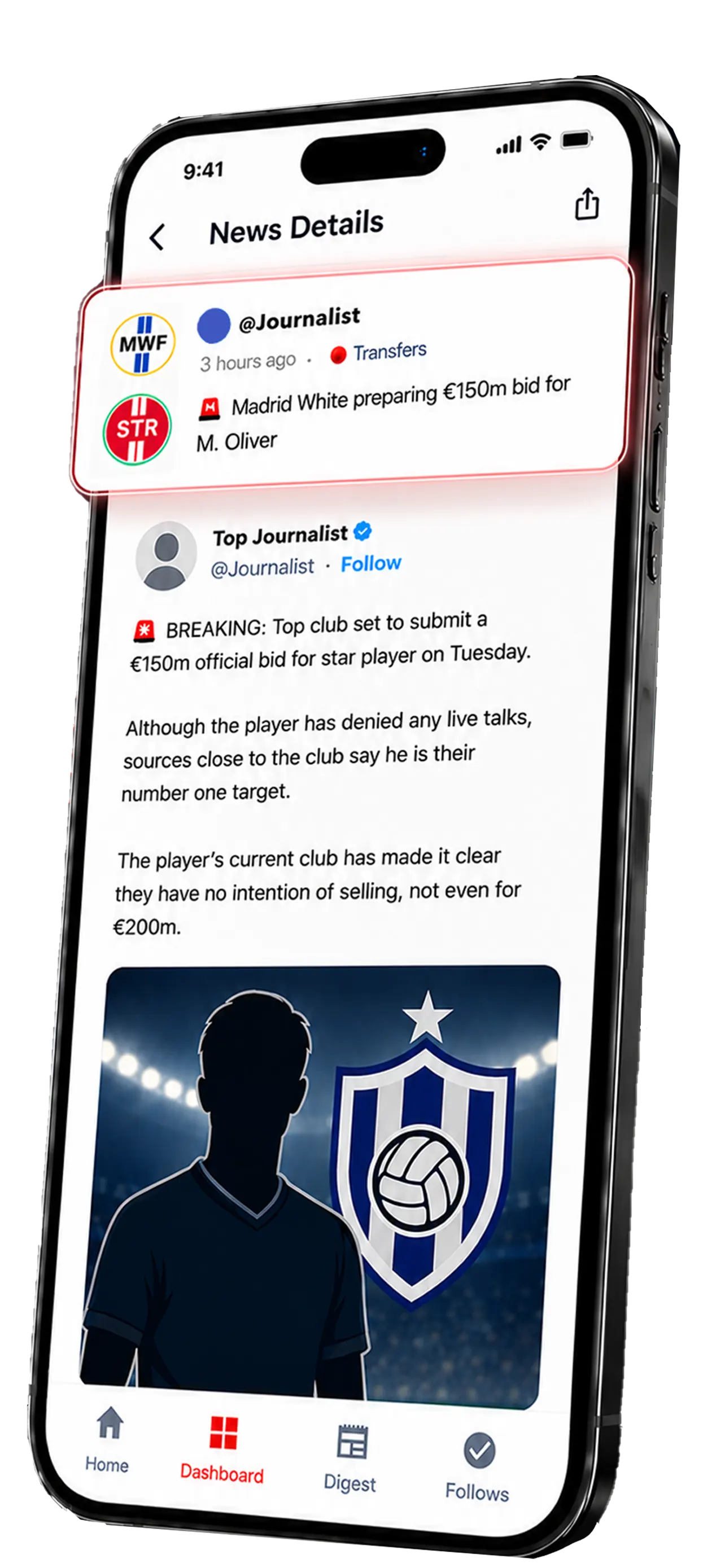 FootPulse Details Screen